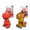 Kit 2 Amigurumis Dinos T-rex Triceratops Círculo