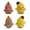 Kit Amigurumi Galinha e Pintinho Fazendinha Círculo