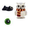 Kit Amigurumi 3 Novelos Amêndoa, Branco e Violeta 125g e Acessórios