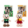 Kit Crochê 2 Amigurumis Cebolinha e Cascão Círculo