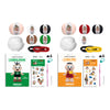 Kit Crochê 2 Amigurumis Cebolinha e Cascão Círculo