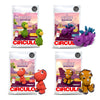 Kit 4 Dinossauros Amigurumi Círculo para Crochê