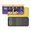 Estojo Canetas Metálicas Pen 68 Guerreiras do K-pop 1,4mm Golden 8 Cores - Stabilo