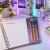 Estojo Canetas Fineliner Point 88 Guerreiras do K-pop 0,4mm 3 Cores - Stabilo