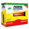 Caixa 18 Colas Universais Pegamil 17g para Artesanato