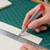 Estilete Plástico 9mm com Trava para Papelaria e Artesanato - Cores Sortidas - Yin's Paper