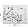 Kit Pintura Tela Riscada Souza & Cia 16x22cm Polvo + Guache Acrilex 12 Cores + Pincel Condor