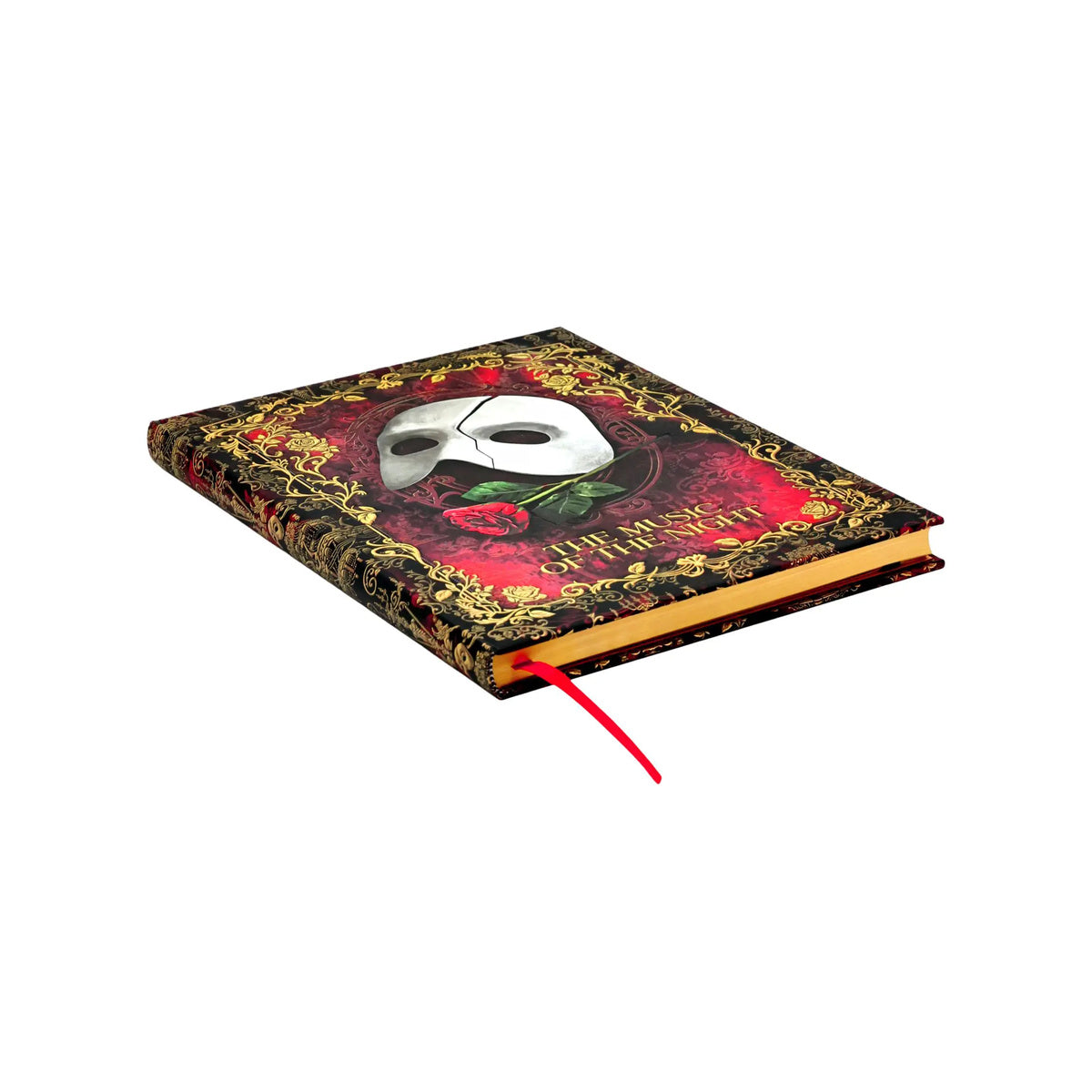 Caderno Ultra Pautado Capa Dura Melodia Mascarada 120g/m² 144 Páginas 17,5x23cm - Paperblanks
