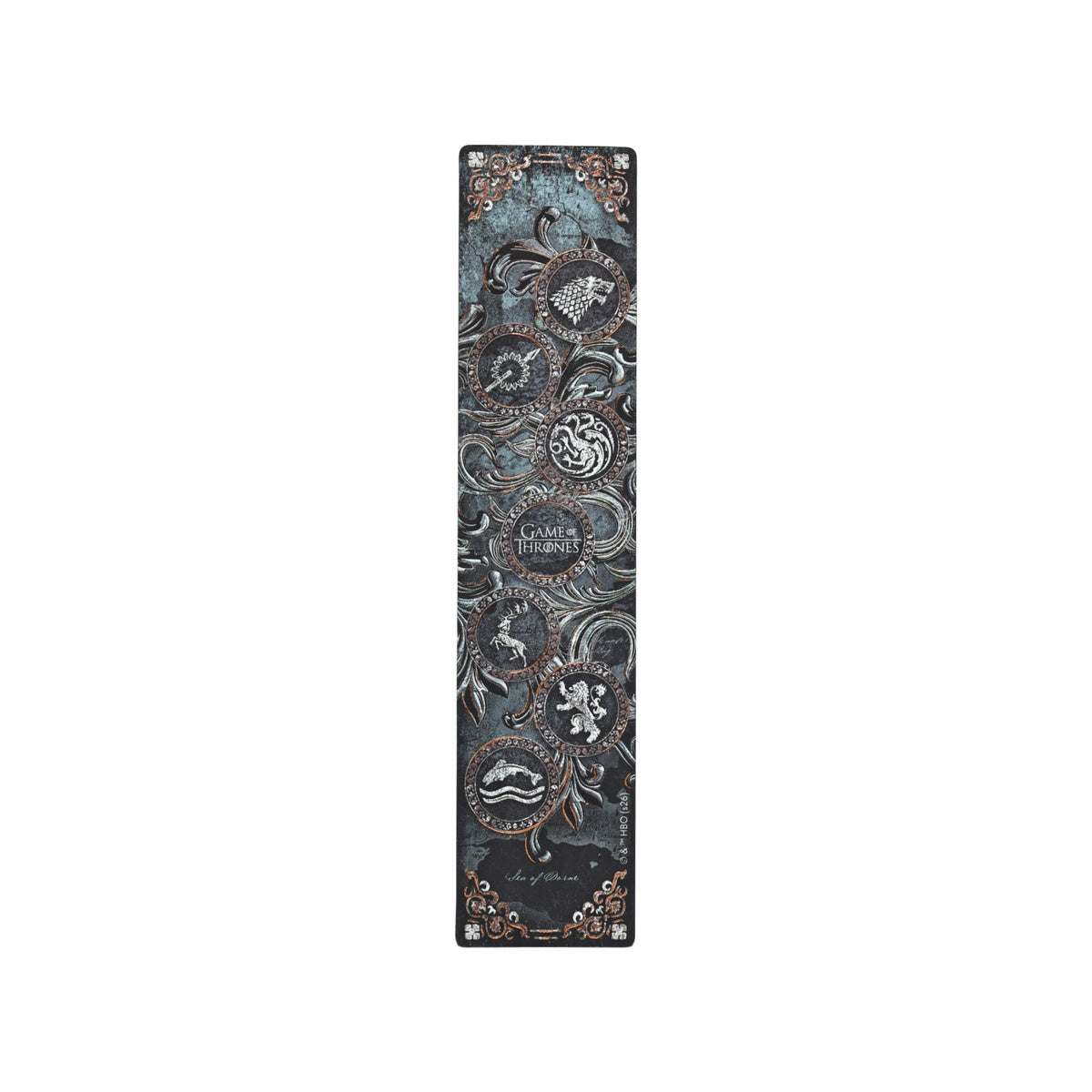 Marca-página Texturizado For The Throne Game Of Thrones 4x18,5cm - Paperblanks