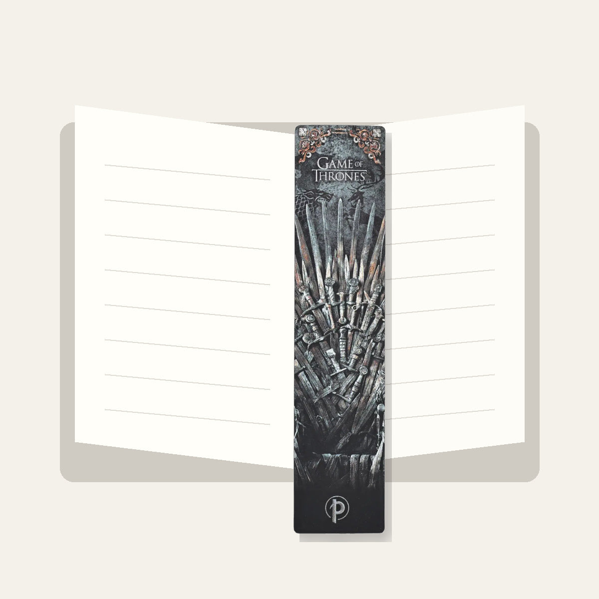 Marca-página Texturizado For The Throne Game Of Thrones 4x18,5cm - Paperblanks