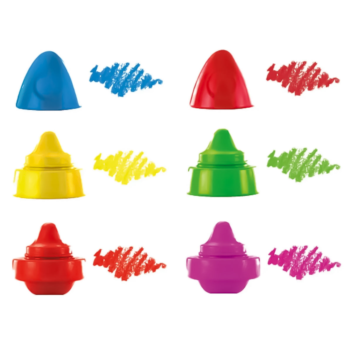 Kit Pintura Infantil Acrilex com Bloco Canson A4 140g e Giz Foguete