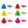 Kit Pintura Infantil Acrilex com Bloco Canson A4 140g e Giz Foguete