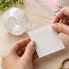 Fita Dupla Face Transparente Fixa Forte 4m para Artesanato e Papelaria - Mimo