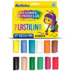 Kit 6 Massinhas Plastilina Acrilex 180g 12 Cores