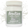 Kit 3 Tintas Acrílicas Corfix 250ml Branco Titânio para Tela