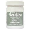 Kit 3 Tintas Acrílicas Corfix 250ml Branco Titânio para Tela
