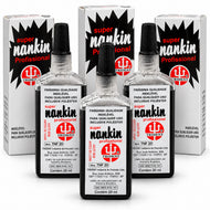 Kit 3 Tintas Nanquim Trident Profissional Preto 20ml Tnf-20