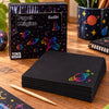 Papel Mágico Preto com 24 Folhas e Palito para Desenho Colorido - Yin's Paper
