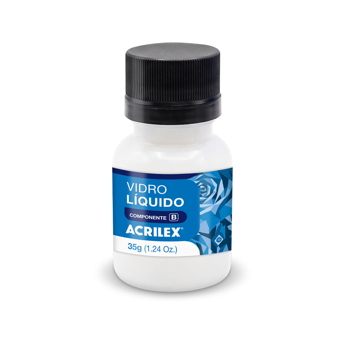 Vidro Líquido Bicomponente Incolor 105g para Efeito de Vidro - Acrilex