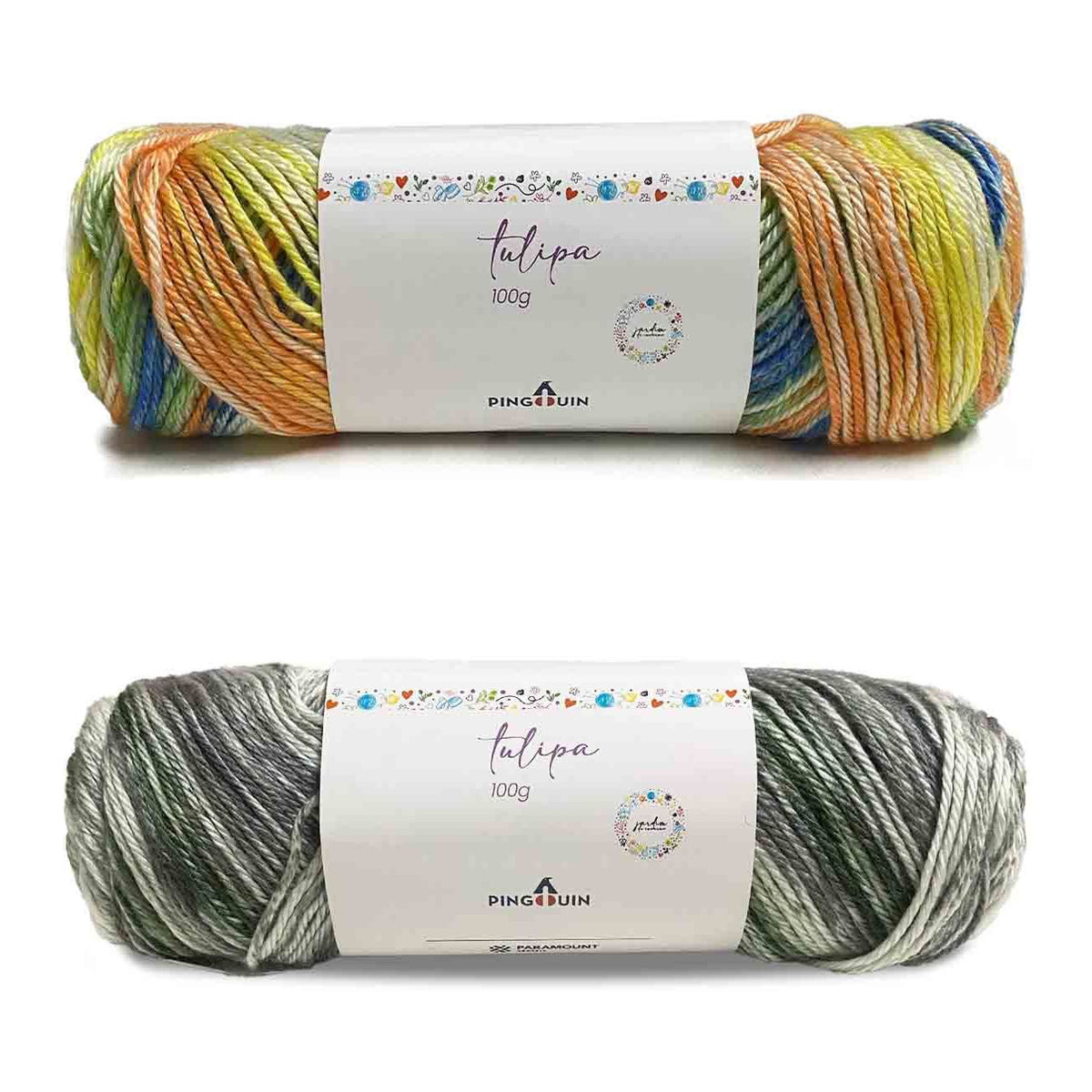 Fio Tulipa para Crochê e Tricô 100g 157m Tex 635 - Pingouin