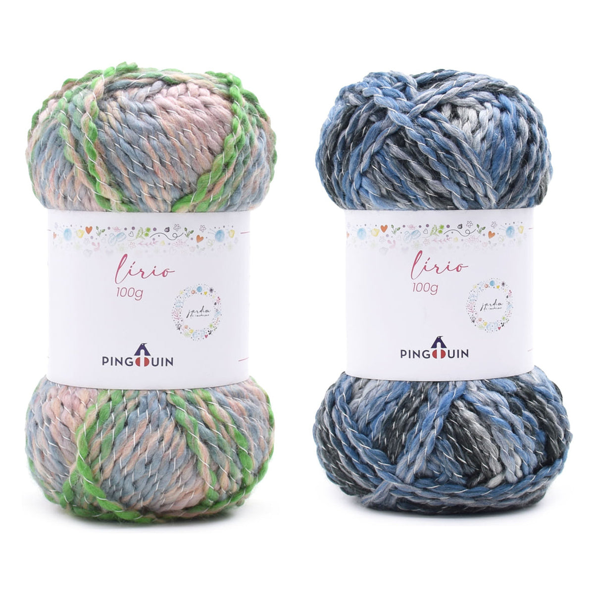 Fio Lírio para Crochê e Tricô 100g 100m Tex 1000 - Pingouin