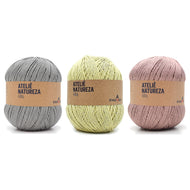 Fio Ateliê Natureza para Crochê e Tricô 400g 452m Tex 885 - Pingouin