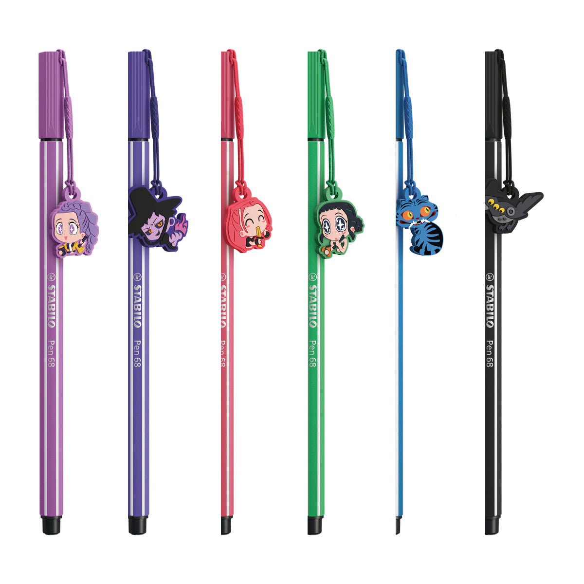 Caneta Hidrográfica Pen 68 Kpop Demon Hunters 1mm para Colorir e Desenhar - Stabilo