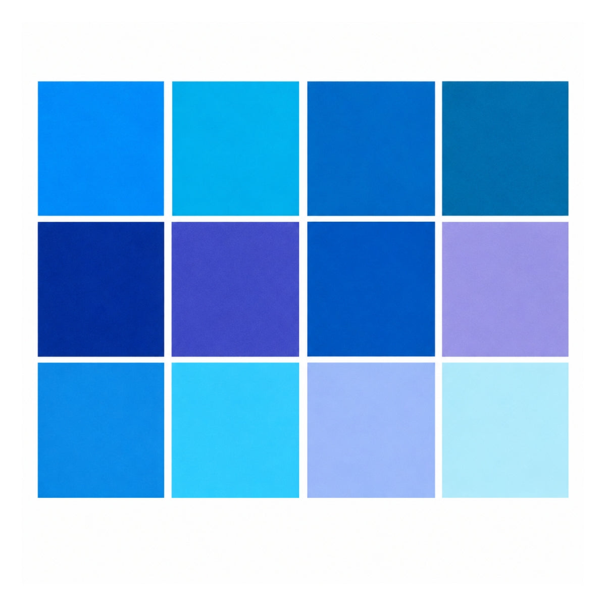 Papel Dobrável Origami 48 Folhas Toyo Tant Tons de Azul 15x15cm - Miwa