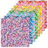 Papel Dobrável Origami 128 Folhas Toyo Yuzen Chiyogami Flower 7,5x7,5cm - Miwa