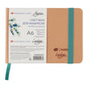 Caderno para Desenho e Aquarela Ladoga A6 Pêssego (Peach) 20 Folhas Algodão 300g/m² - Nevskaya Palitra