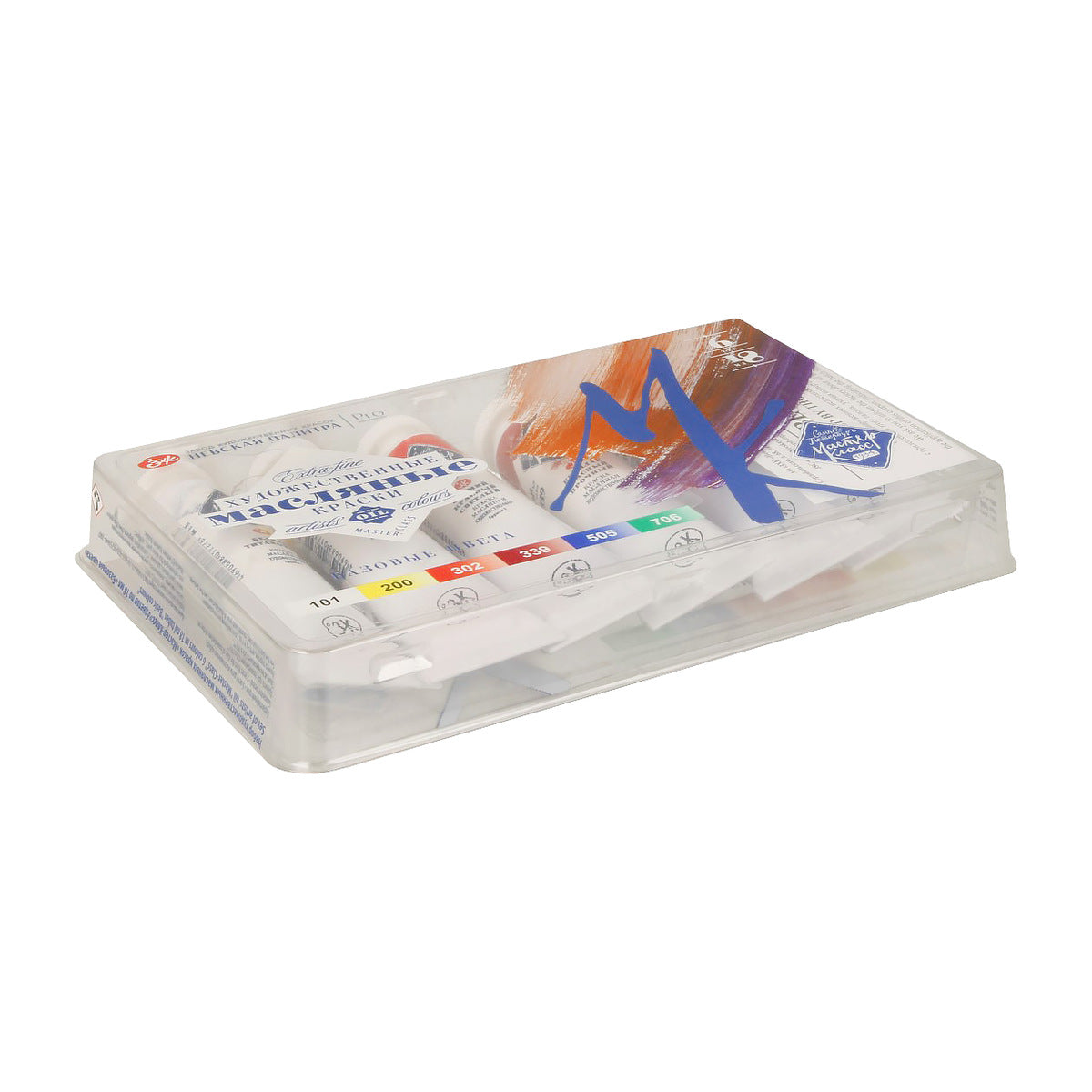 Kit de Tinta a Óleo Master Class Basic Colours 6 Cores 18ml - Nevskaya Palitra