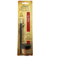 Pena e Tinta para Caligrafia Speedball - Ouro