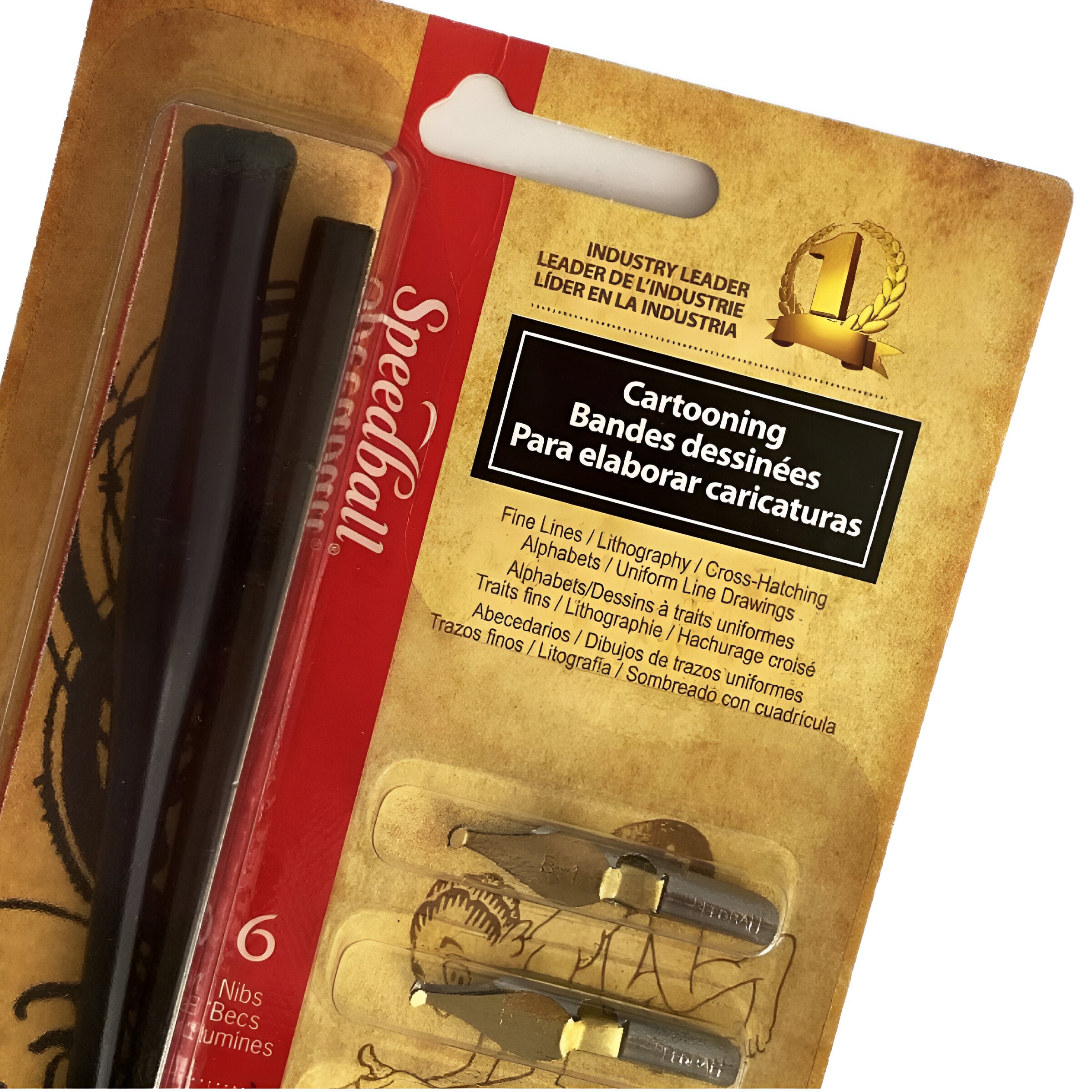 Kit de Caligrafia Speedball - Cartooning