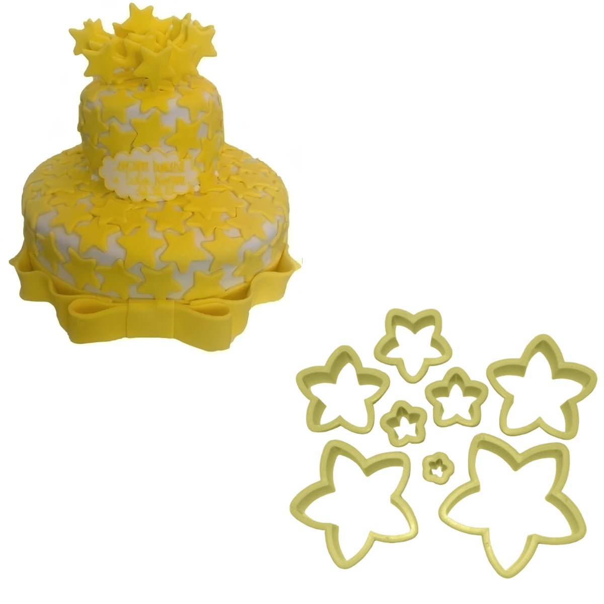 Kit Cortador Estrela para Massas com 8 Peças - Bluestar