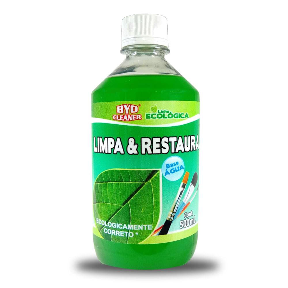 Limpa e Restaura 500ml para Limpeza de Pincéis Artísticos - Byo Cleaner