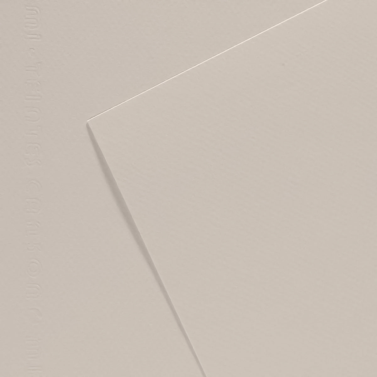 Papel Mi-teintes 50x65cm 160 G/m² Papel Artístico 120 - Cinza Perolado