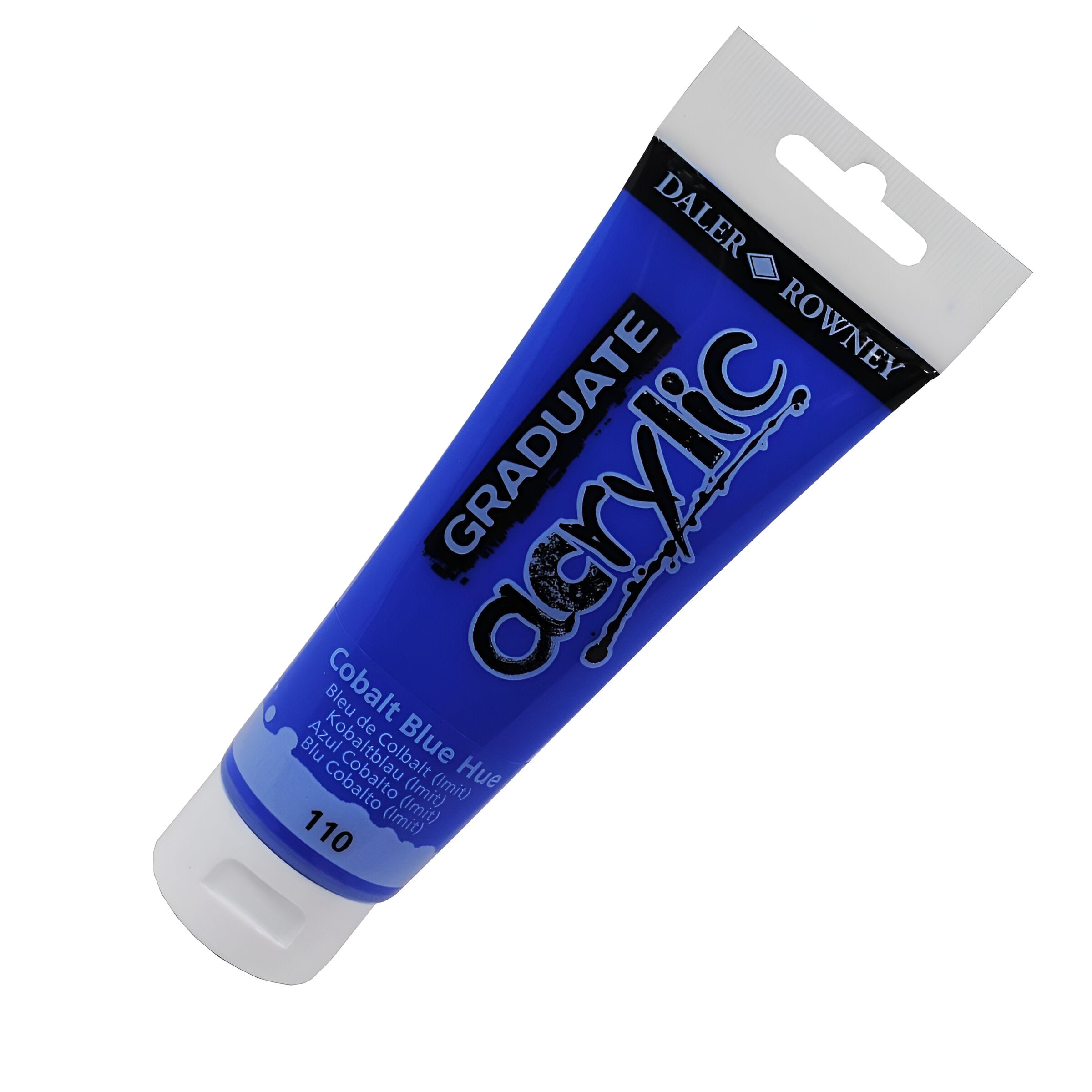 Tinta Acrílica Graduate 120ml Daler & Rowney - 110 Cobalt Blue Hue