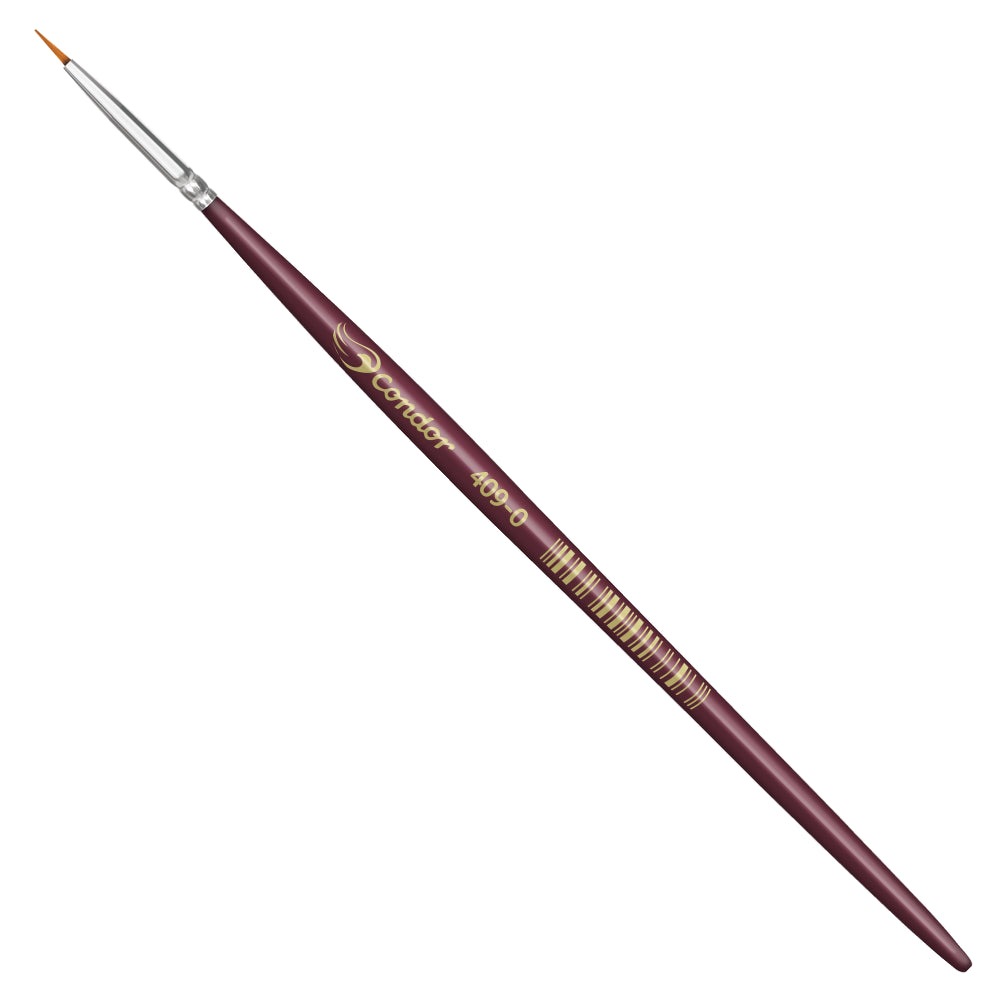 Pincel Condor 409 Redondo Filete Cabo Curto