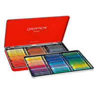 Estojo Giz Pastel Oleoso Caran D'ache Neocolor Ii Aquarelável com 84 Cores