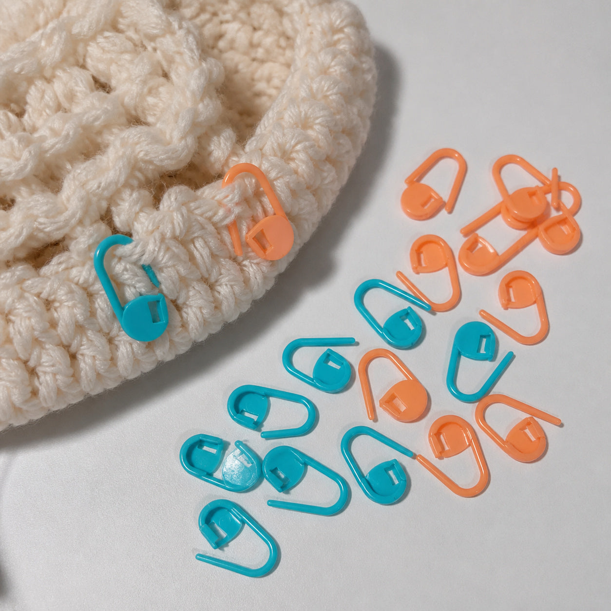 Marcador de Ponto Cadeado para Crochê Tricô e Amigurumi - Círculo