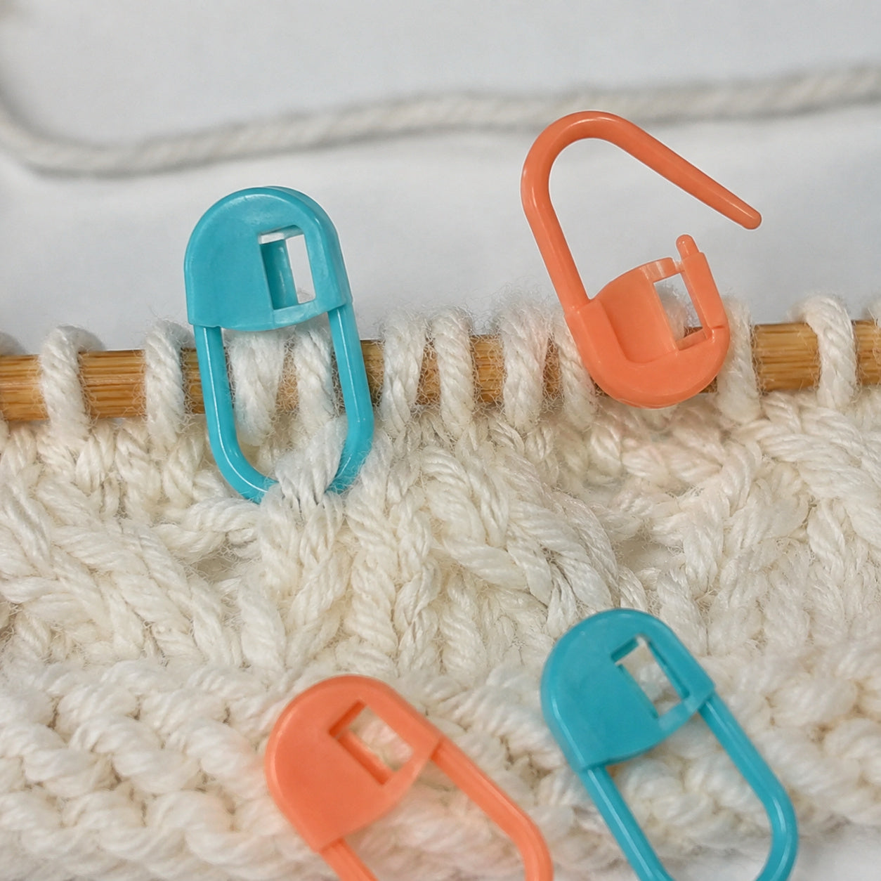 Marcador de Ponto Cadeado para Crochê Tricô e Amigurumi - Círculo