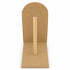 Porta Papel Toalha Liso Mdf Cru 11x17x22cm