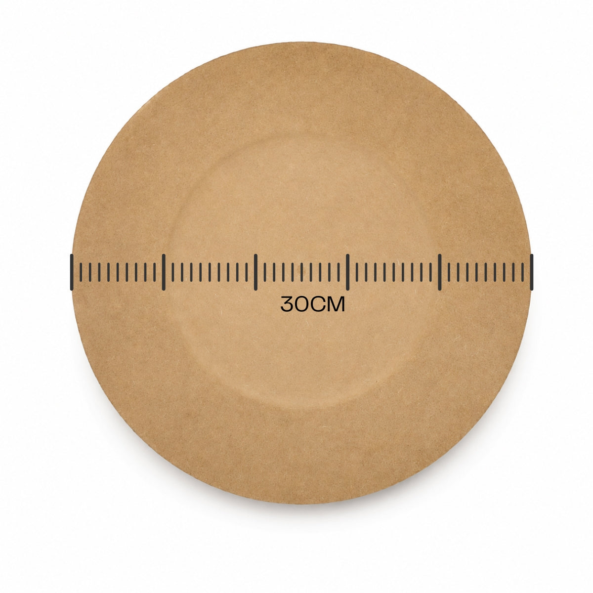 Sousplat Redondo Mdf Cru