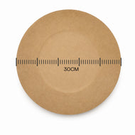 Sousplat Redondo Madeira Mdf Cru