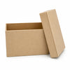 Caixa Tampa Sapato Mdf Cru 10x14x9cm