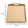Bandeja Arco Mdf Cru 35,5x34x7,5cm