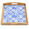 Bandeja Arco Mdf Cru 35,5x34x7,5cm