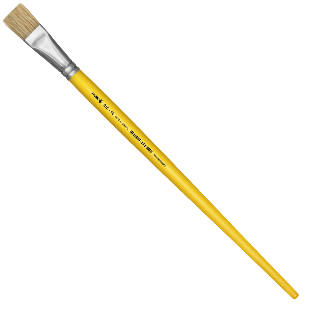 Pincel Chato Tigre 815 Artesanato