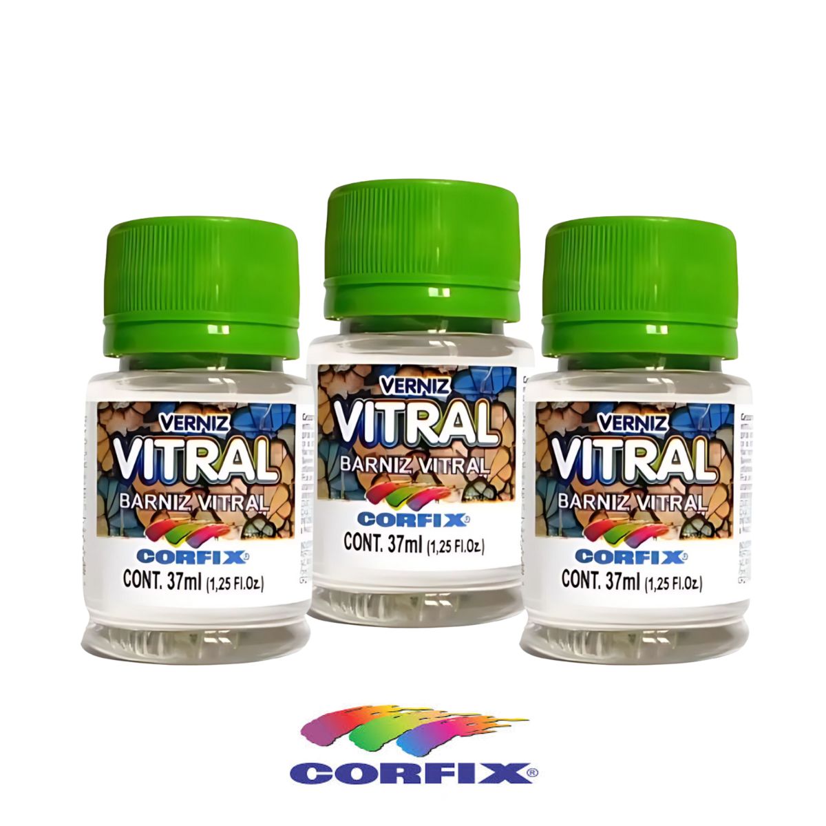 Verniz Vitral Corfix 37ml Incolor