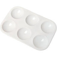 Gode Plástico Retangular 6 Cavidades 13  X  09cm